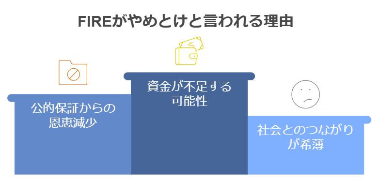 FIREが「やめとけ」と言われる理由とは？